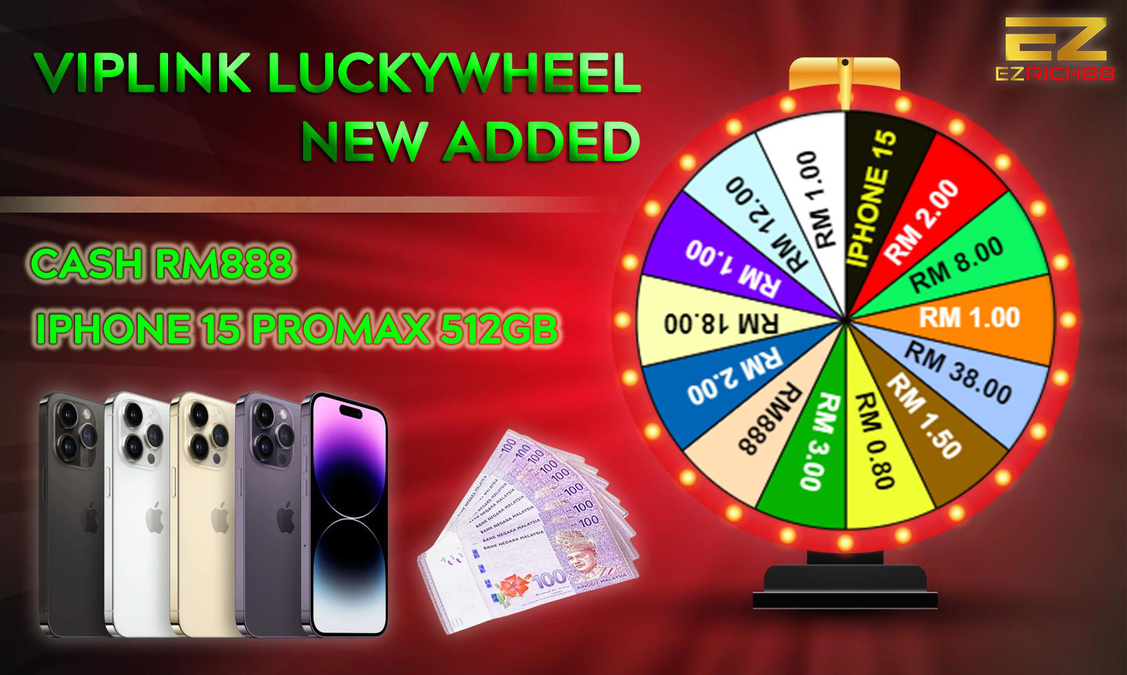 Lucky SPINS WIN IPHONE 15 PRO MAX!